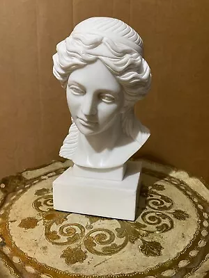 Marble Bust Of A Woman Wearing A Head Covering • $125