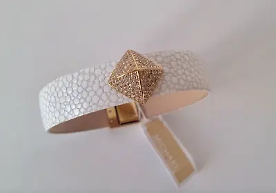 New Michael Kors Leather & Pavé Bracelet  • $69