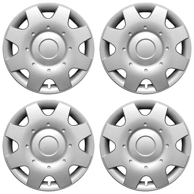 16' Push-on Silver Wheel Cover Hubcaps For 1998-2001 Volkswagen Beetle • $60.62