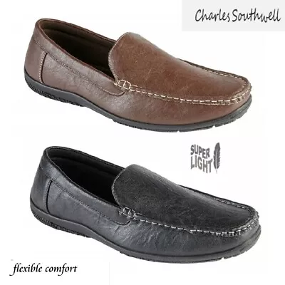£14.95 • Buy Mens New Slip On Casual Boat Deck Mocassin Designer Loafers Driving Shoes Size