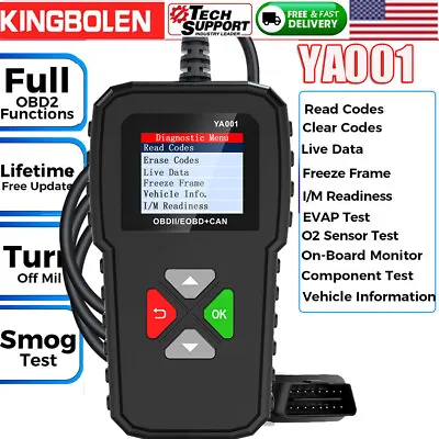 Automotive OBD2 Scanner OBD Code Reader Car Diagnostic Tool Check Engine Fault • $13.59