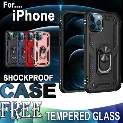 $8.99 • Buy Heavy Duty Shockproof Case Cover For IPhone 13 12 11 Pro Max XR X XS 8 7 6 Plus
