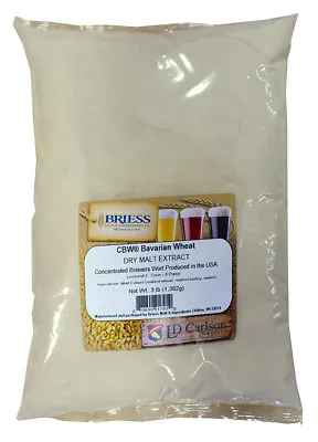 Briess Bavarian Wheat Dry Malt Extract 3 Lb For Home Brew Beer Making • $18.01