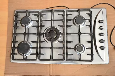 £20 • Buy 5 Burner LPG Gas Hob, 500mm X 860mm. Located Cornwall For Collection.