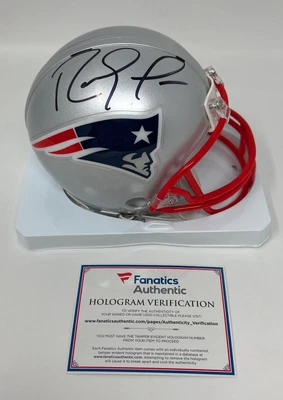 $12.50 • Buy Randy Moss New England Patriots Signed Autographed Mini Helmet Fanatics