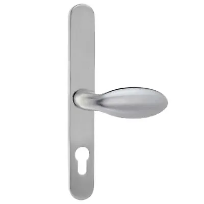 Satinless Steel UPVC Door Handle Lever Pad Offset 92mm/62mm PZ 211mm • £24.99