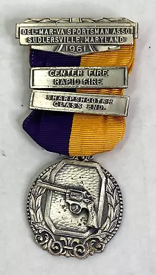$15 • Buy 1961 Del-Mar-Va Sportsman Association Shooting Competition Medal