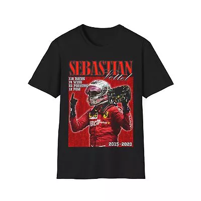 Sebastian Vettel Tribute Bootleg T-Shirt 2015-2020 • $27.99