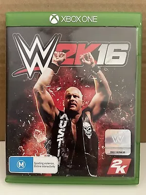 W2K16... WWE 2K16  Xbox One Game...   FREE POST AU • $29.95