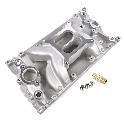 Dual Plane Vortec Air Gap Intake Manifold Fits Small Block Chevy SBC 350 1996-up • $134.49