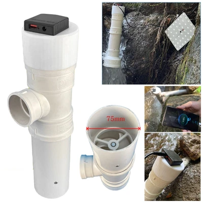 £127.19 • Buy 50W Micro Turbine Hydro Generator Spiral Water Generator Permanent Magnet 15V
