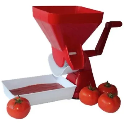 $42 • Buy CucinaPro Tomato Strainer- Juicer Food Mill For Easy Purees- No Coring #9911