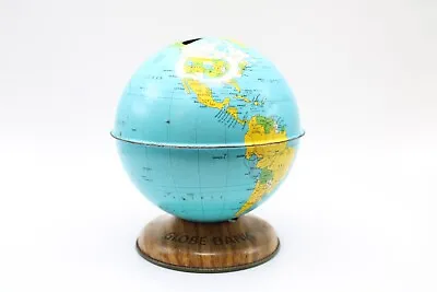 VTG  Tin Metal Globe Bank 4.5  • $8.40