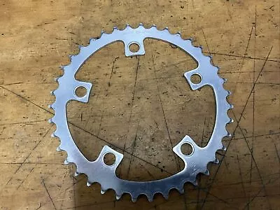 Vintage Sugino 39 Tooth 110 BCD 5 Bolt Chainring For Double Crankset  • $15.19