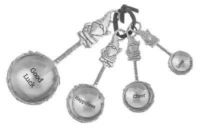 GANZ Measuring Spoons Gnomes (4 Pc. Set) NEW In Box ER65707 • $17.98