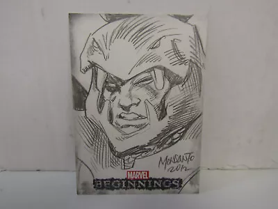 2012 UD Marvel Beginnings Cottonmouth Sketch Card 1/1 • $52.49