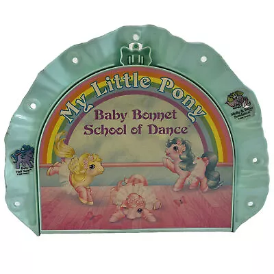 Vtg My Little Pony Baby Bonnet School Of Dance 1986 Hasbro Incomplete! • $20