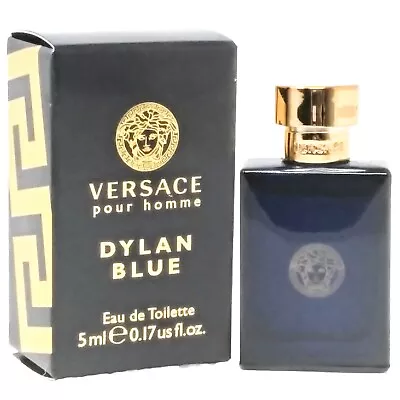 Versace Dylan Blue Men's Eau De Toilette 5ml Mini - Signature Scent Miniature • $9.99