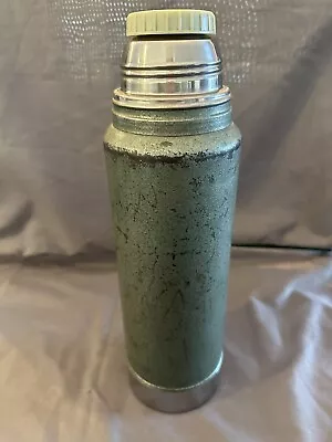 Vintage 1977 Stanley Green Vacuum Quart Coffee Thermos A-944C USA • $20