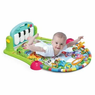 3 In1 Fitness Music Baby Play Mat Lay And Kids Gym Play-mat Fun Piano Boys Girls • £26.99