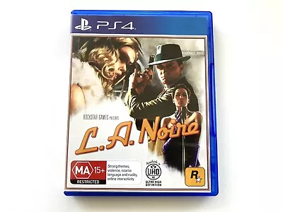 LA Noire PS4 AUS PlayStation 4 4K UHD Remastered Noir • $41.90