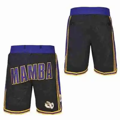 Mamba #8 #24 Basketball Shorts All Sewn With Pocket Snake Workout S-5XL • $26.88