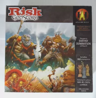 Avalon Hill RISK GODSTORM Board Game - INCOMPLETE • $29.95