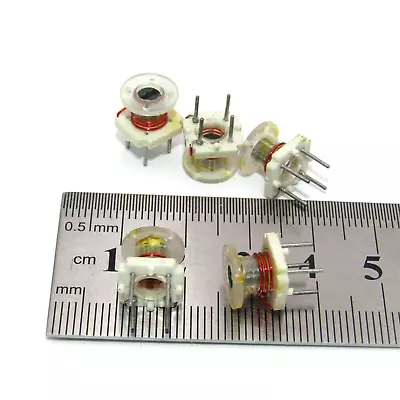 ( 5 PCS ) Cambion Variable Inductors .09-.11uH 556-7105-01  --  NOS • $11.95