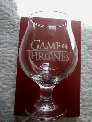GAME OF THRONES HBO Ommegang Stemmed Snifter Glass Cocktail Sniffer Brandy Cup • £23.74