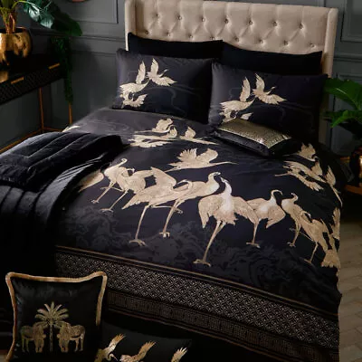 Llb Kireina Crane Birds Elegant Soft 100% Cotton Designer Bedding • £40.99