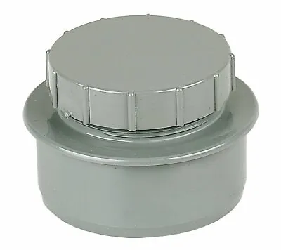Floplast Grey 110mm Screwed Access Cap For Soil & Vent Pipe SP292G • £11.49
