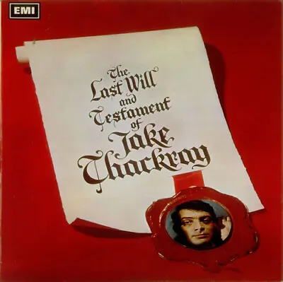 Jake Thackray - The Last Will And Testament Of Jake Thackray (LP RP) • £14.99
