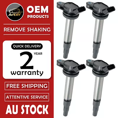 4 PCS  Ignition Coils For Toyota Corolla ZRE143 ZRE152 ZWE186 ZRE172 2ZR-FE 1.8L • $53