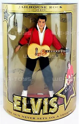 The Sun Never Sets On A Legend Elvis Jailhouse Rock Doll 1993 Hasbro 9146 • $134.80