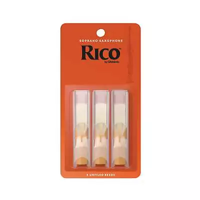 Rico By D'Addario Soprano Sax Reeds Strength 1.5 3-pack • $19.99