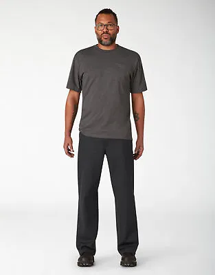 Genuine Dickies Mens Relaxed Fit Straight Leg Flat Front Flex Pant • $11