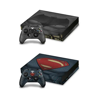 Batman V Superman: Dawn Of Justice Graphics Vinyl Skin For Xbox One X Bundle • $54.95