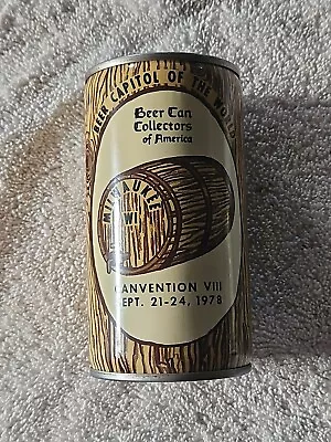 Beer Can Collectors Of America 1978 Convention Steel Beer Can EMPTY • $0.23