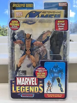 Marvel Legends Apocalypse Series Toy Biz X-Men Wolverine Figure 2005 New In Box • £30