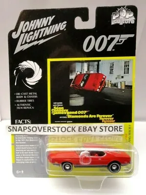 2020 Johnny Lightning 1/64 James Bond 007 Diamonds Are Forever 71 Mustang Mach 1 • $16.95