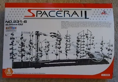 RARE Spacerail Level 6 60000mm Rail Marble Maze Expert Level Toy No. 231-6  • $220