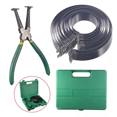 Motorcycle Car Engine Piston Ring Compressor Installer Plier &14 Bands Tool Set • $25.04