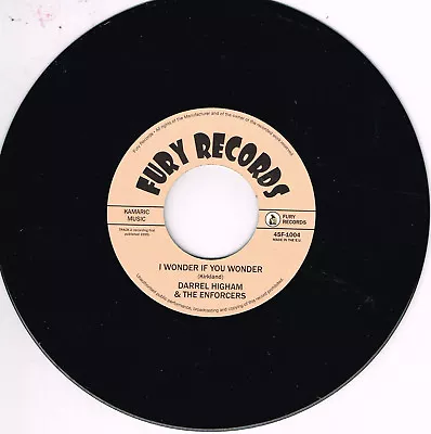 DARREL HIGHAM - I WONDER IF YOU WONDER / BABY IF WE TOUCH (1995 Rockabilly Jiver • £7.99