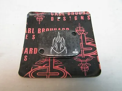 Carl Brouhard Designs LF-0007-B Black Front Master Cylinder Cover HD 2008-Up FL • $50