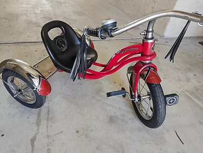 Classic Schwinn Roadster Tricycle Red Kids Vintage.  • $50