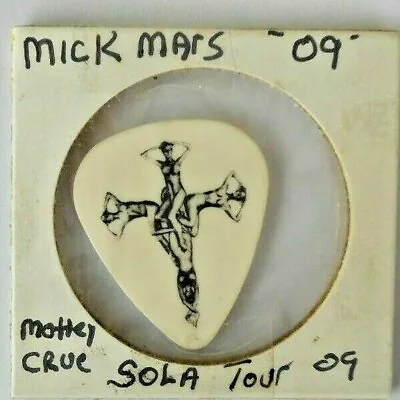 Mick Mars Tour Issued Guitar Pick 2009  Saints Of Los Angelas  Tour • $24.95