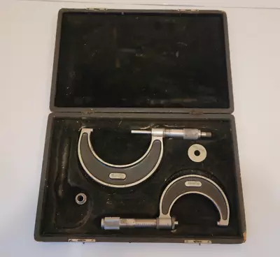 Vintage L S. Starrett Athol Mass. Micrometer Tool Set No. 226 With Case • $25