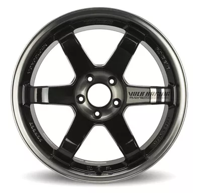 $3308 • Buy 4x Rays Volk Te37sl 18x9.5 +45 5x120 Pressed Double Black Set Of 4 Wheels Ctr