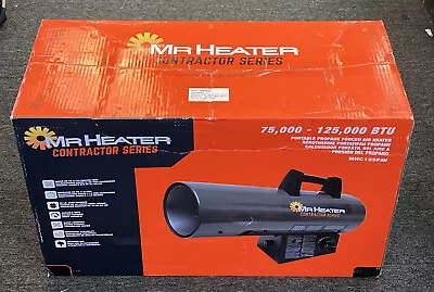 $240 • Buy Mr Heater Contractor Series Portable Propane Forced Air Heater 75000/125000 BTU