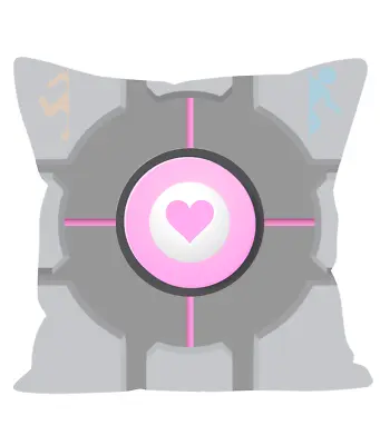 £19.99 • Buy Weighted Companion Cube 12  Sofa Cushion Based On Portal Video Games